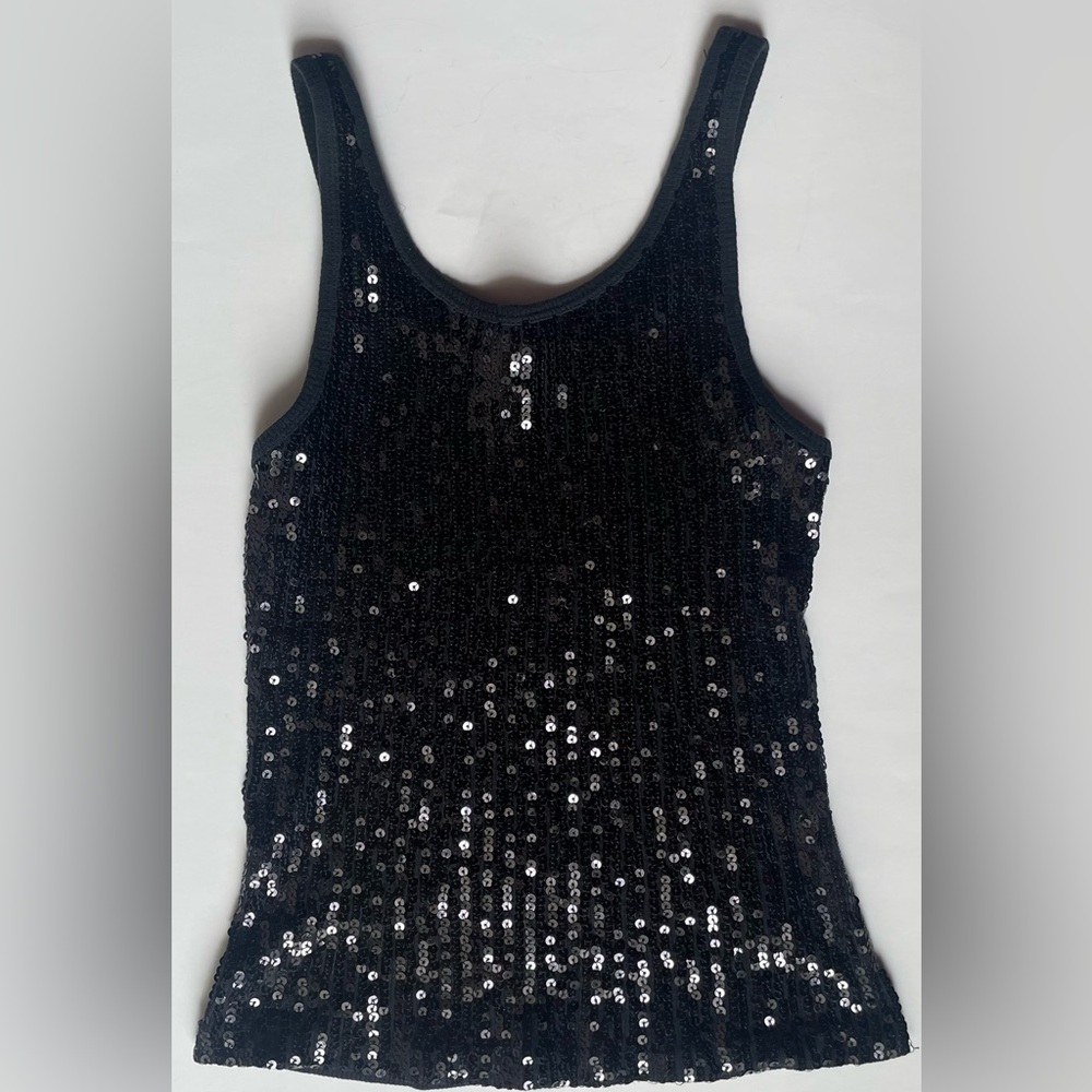 Vintage The Limited sequined tank, size S